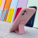 Capa De Suporte De Silicone Wozinsky Kickstand Para Samsung Galaxy A73 Rosa