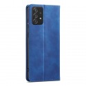 Capa Magnética Para Samsung Galaxy A52 5G Bolsa Porta-Cartões Azul