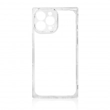 Square Clear Case For Iphone 12 Pro Max Transparent Gel Cover