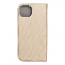 Smart Case Book For Iphone 14 Plus Gold