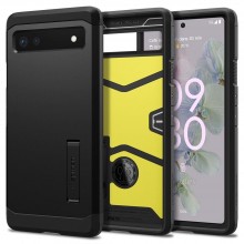 Spigen Tough Armor Phone Case For Google Pixel 6A Black