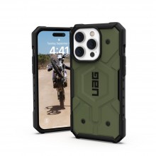 ( Uag ) Urban Armor Geat Pathfinder For Iphone 14 Pro Max Compatible With Magsafe Green