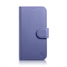 Icarer Wallet Case 2In1 Iphone 14 Plus Flip Leather Cover Anti-Rfid Light Violet (Wmi14220727-Lp)