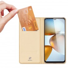 Dux Ducis Skin Pro Case For Xiaomi Redmi Note 11E /Redmi 10 5G / Redmi 10 Prime+ 5G / Poco M4 5G Cover Flip Card Wallet Stand Go