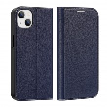 Dux Ducis Skin X2 Case For Iphone 14 Plus Case With Magnetic Flap Blue