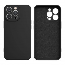 Silicone case for iPhone 13 Pro Max silicone cover black