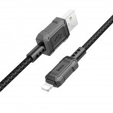 HOCO cable USB to iPhone Lightning 8-pin 2,4A Leader X94 black