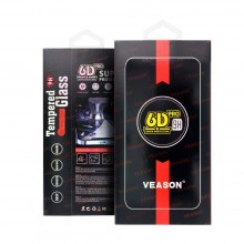 6D Pro Veason Easy-Install Glass - for Iphone 15 Pro Max black