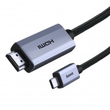 Baseus High Definition Series adapter cable USB Type C - HDMI 2.0 4K 60Hz 3m black (WKGQ010201)