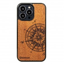Wooden case for iPhone 13 Pro Bewood Traveler Merbau