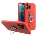 Capa Xiaomi Redmi Note 10 5G E Poco M3 Pro Hurtel Com Suporte Vermelho