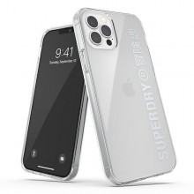 Capa Iphone 12 E 12 Pro SuperDry Silicone branco