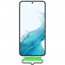 Capa De Silicone Para Samsung Galaxy S22 Branco (Ef-Gs901Twegww)